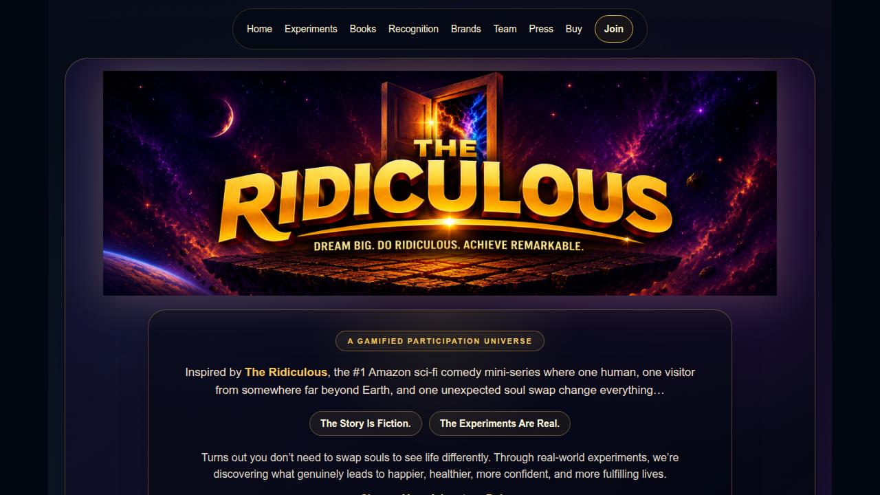 Explore doridiculous.com for unique sci-fi and literary content designed to challenge perspective.