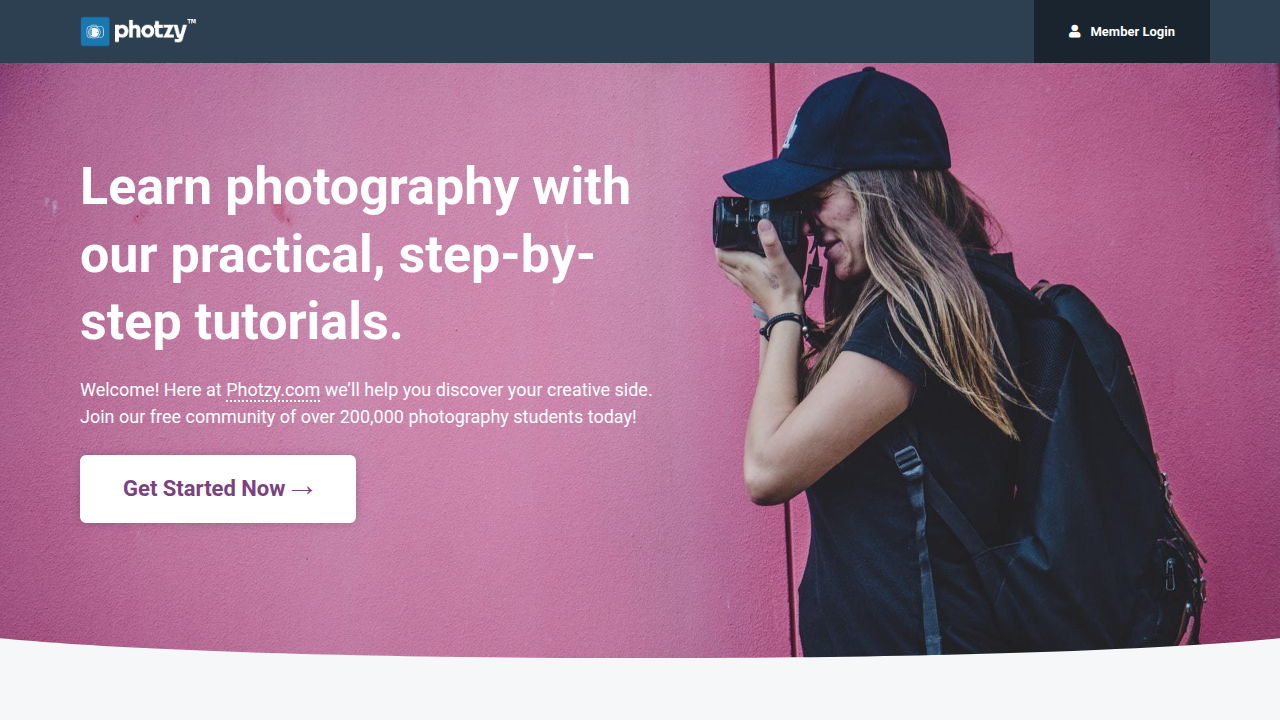 Discover comprehensive photography guides and tutorials from Photzy, a valuable resource for photographers.