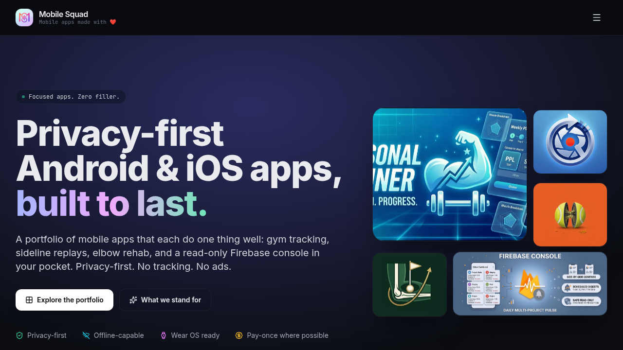 Screenshot from Mobile Squad, highlighting global fitness app usage and market trends.